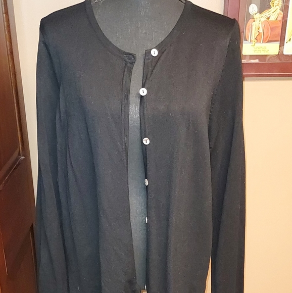 Simply Be | Sweaters | Simply Be Black Cardigan | Poshmark